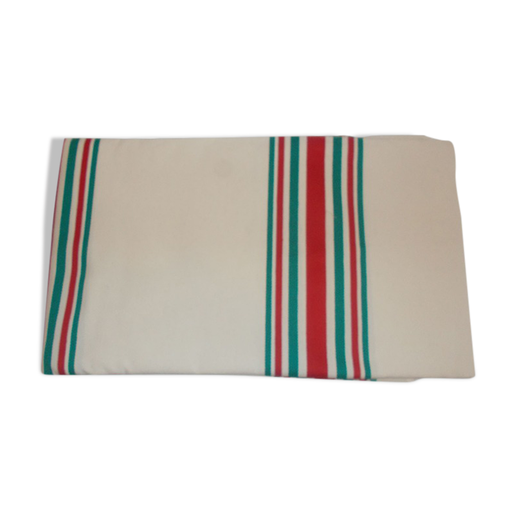 Grande nappe coton pays basque - Linge de maison