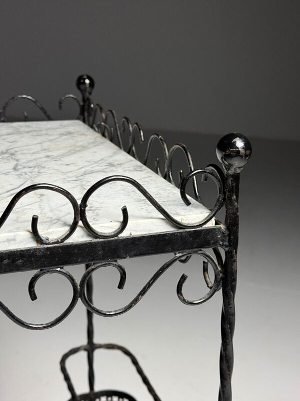 Table d'appoint en marbre