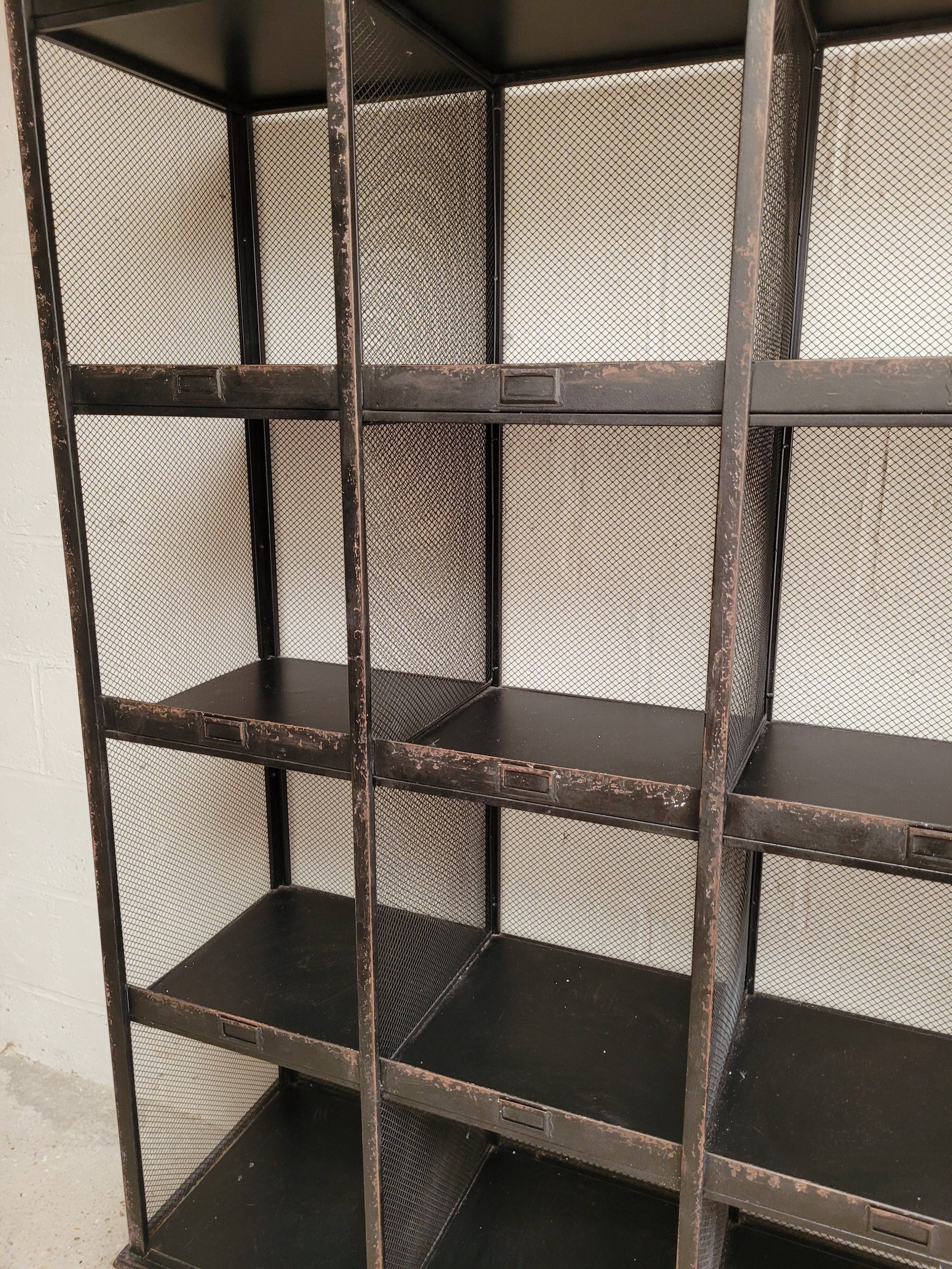 Industrial shelf style postal sorting