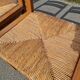Set of 4 elm chairs from the Regain house.