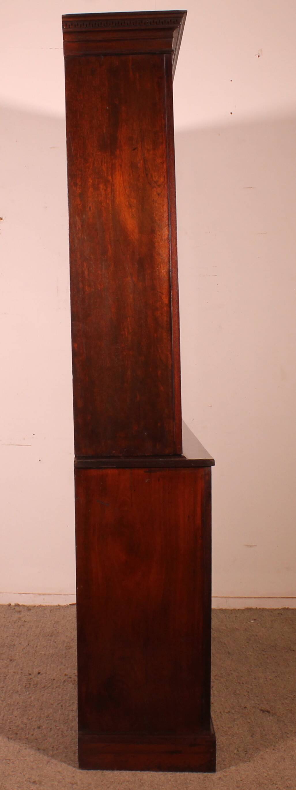 large open mahogany library - 18th century Georgian period