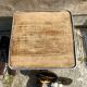 Shoeshine chest stool