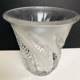 Lalique Vase with ferns