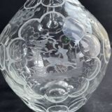 Ewer carafe – Blown and cut crystal