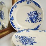 Set 4 Badonviller dessert plates