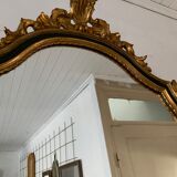 Vintage mirror in wood