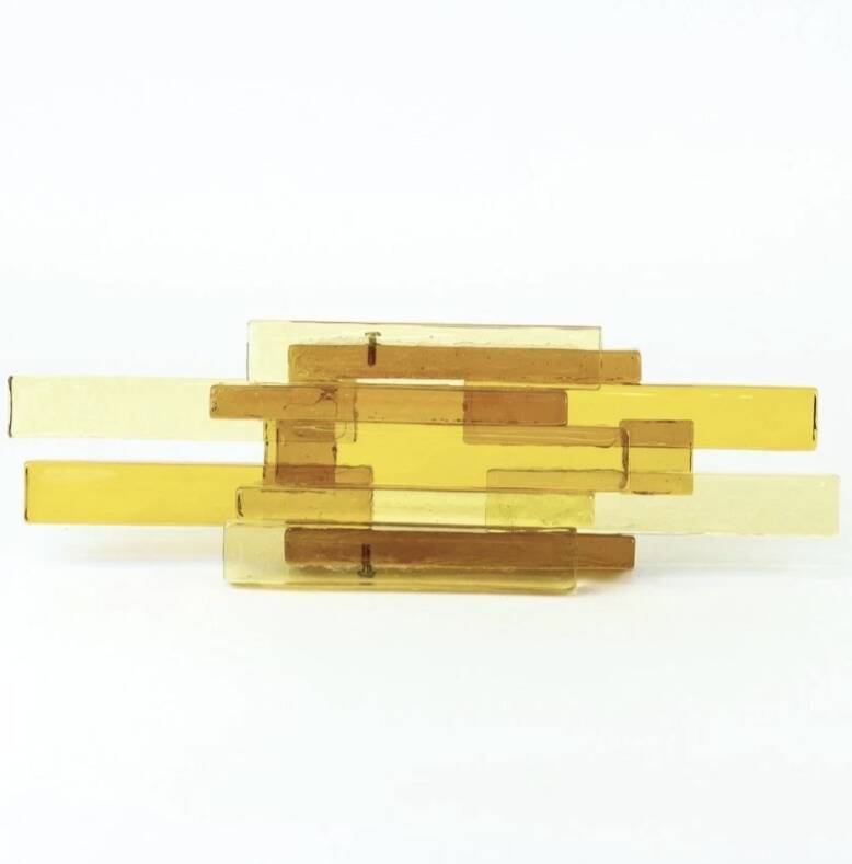 Appliques en verre Svend Aage Holm Sorensen