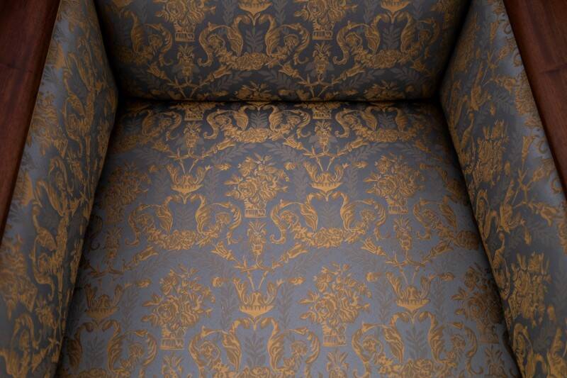 Biedermeier armchairs, Northern Europe, circa 1880.
