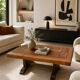 Table basse herbier P. Garnier