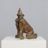 “Starke Jâan” sculpture in welded steel by Louk van Meurs, Netherlands, c. 1970s