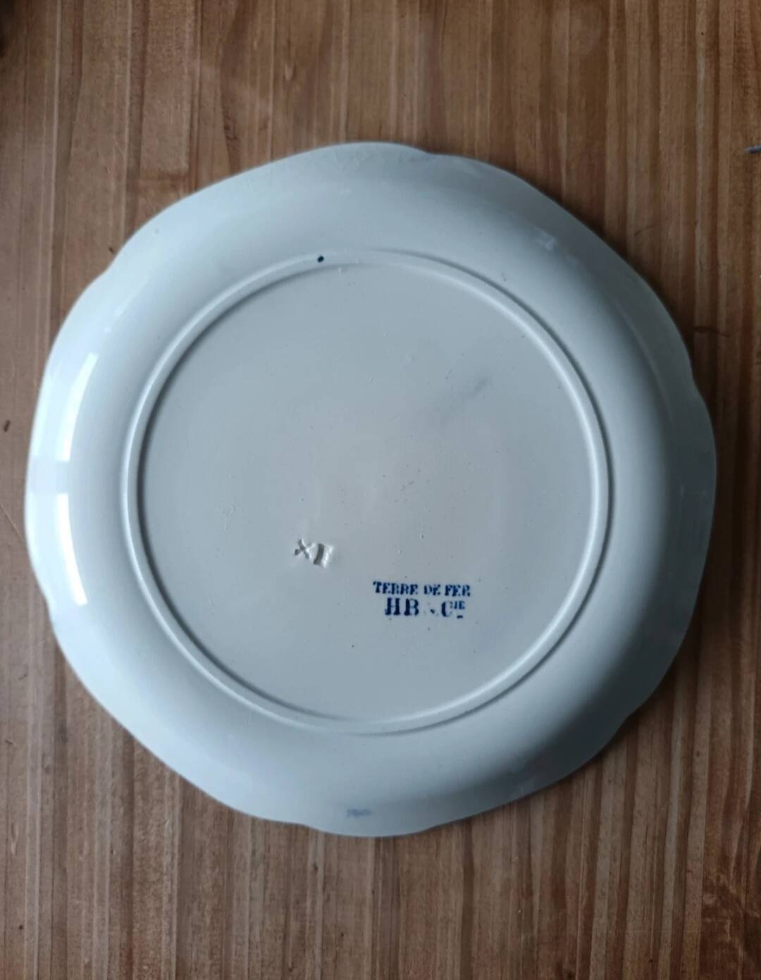 Assiette Terre de Fer