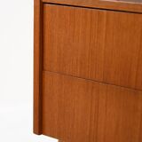 Scandinavian teak bedside table