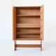 Large Brutalist highboard in oak Mid-Century Gemany 1970