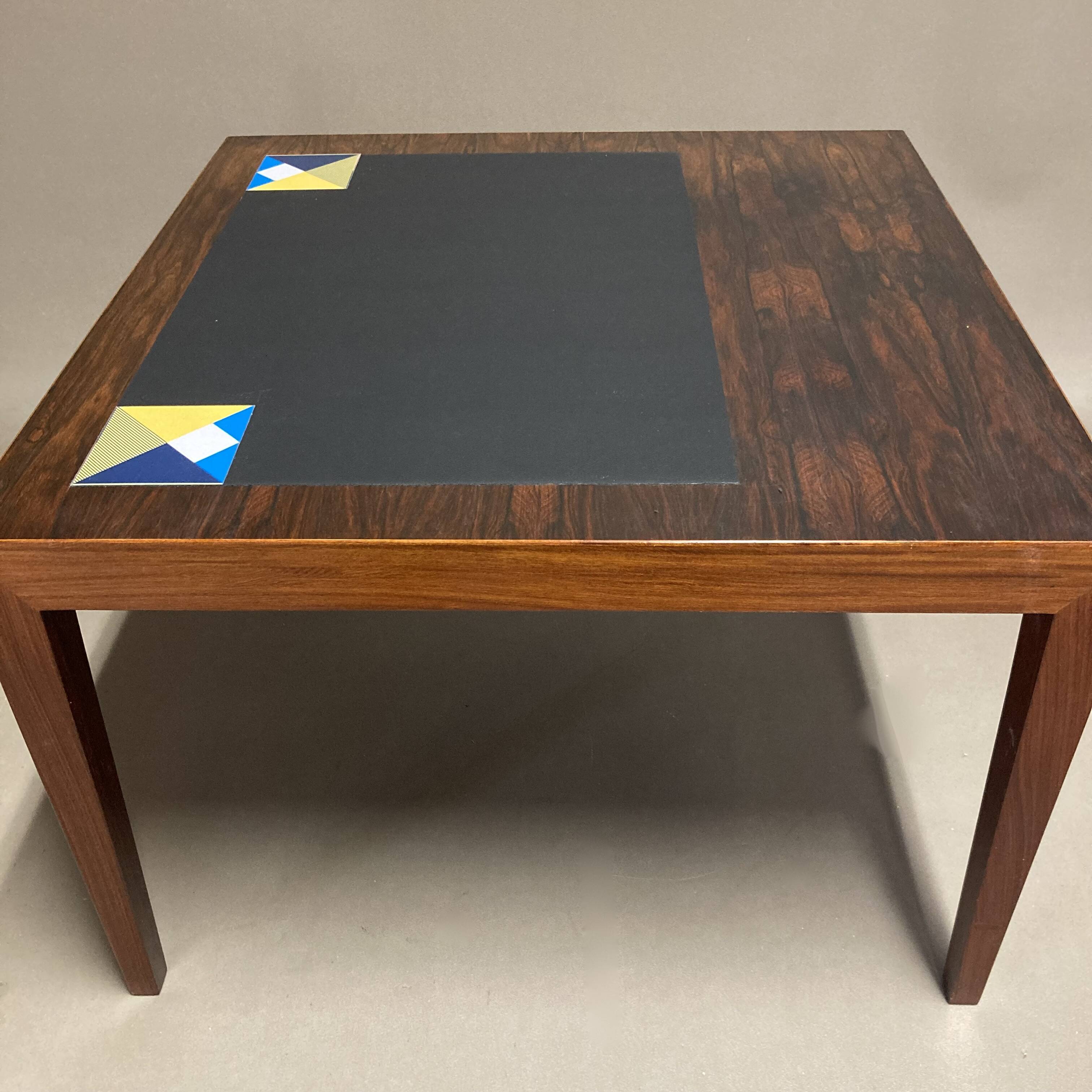 Table basse design scandinave 1950 "Severin Hansen".