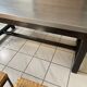 Restored solid oak farmhouse table