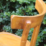 Lot of 6 Mahieu bistro chairs, numbered