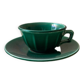 Cup and saucer “Cafes Excella”