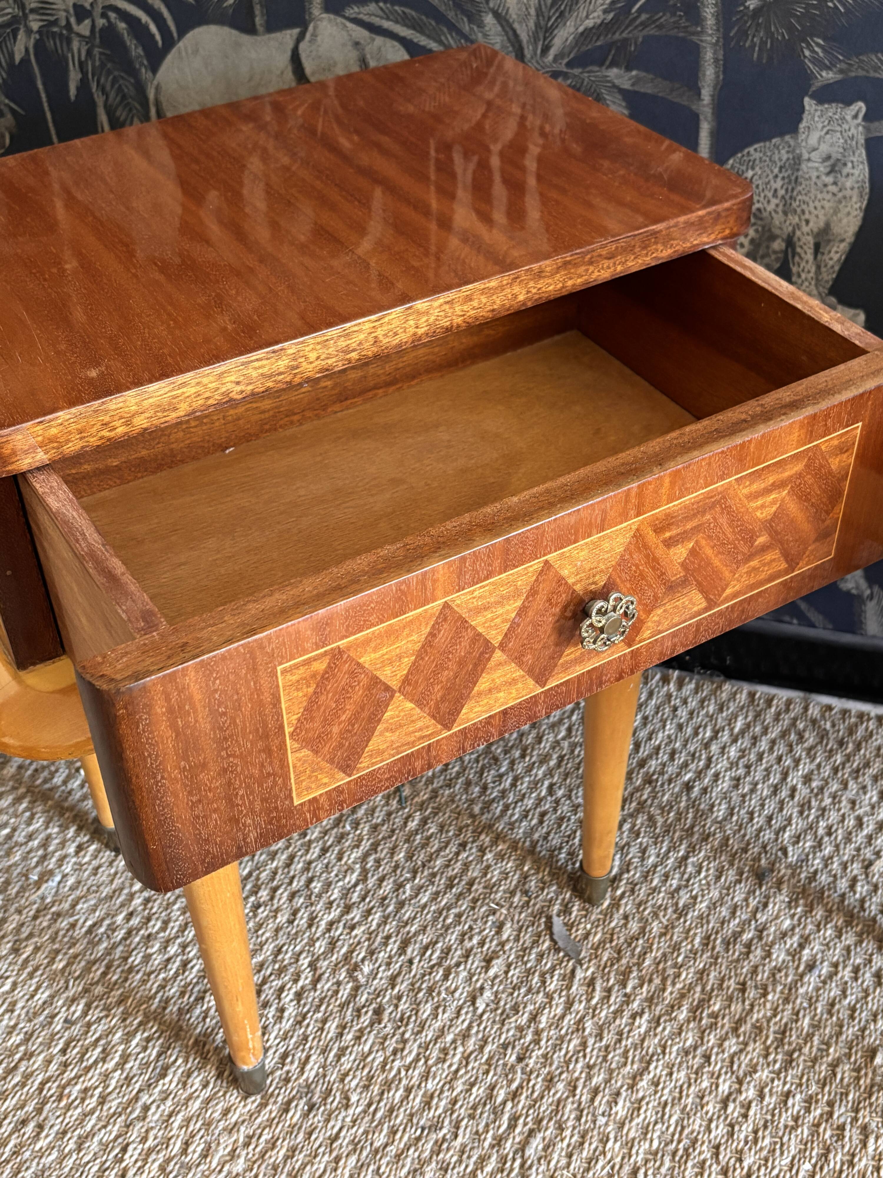 Paire de chevets art deco 1960