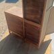 Handcrafted asymmetrical wooden furniture