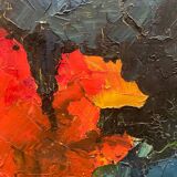 Lyrical abstraction painting 1972