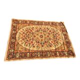 Tapis vintage fleurs