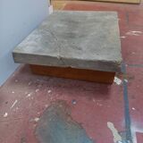 Concrete coffee table