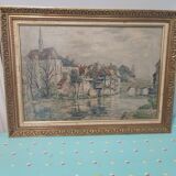 Tableau Paysage Urbain – Encadrement "Frames by Lloyd"