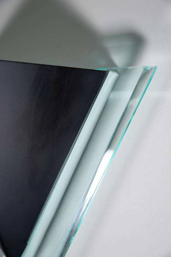 Minimalist 80s wall lamp, postmodern light fixture.