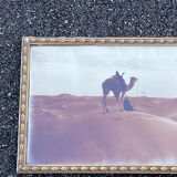 Old photograph from 1920 signed by Alexandre Bourgault, an Orientalist.