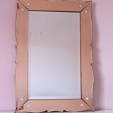 Miroir Vénitien biseauté art nouveau