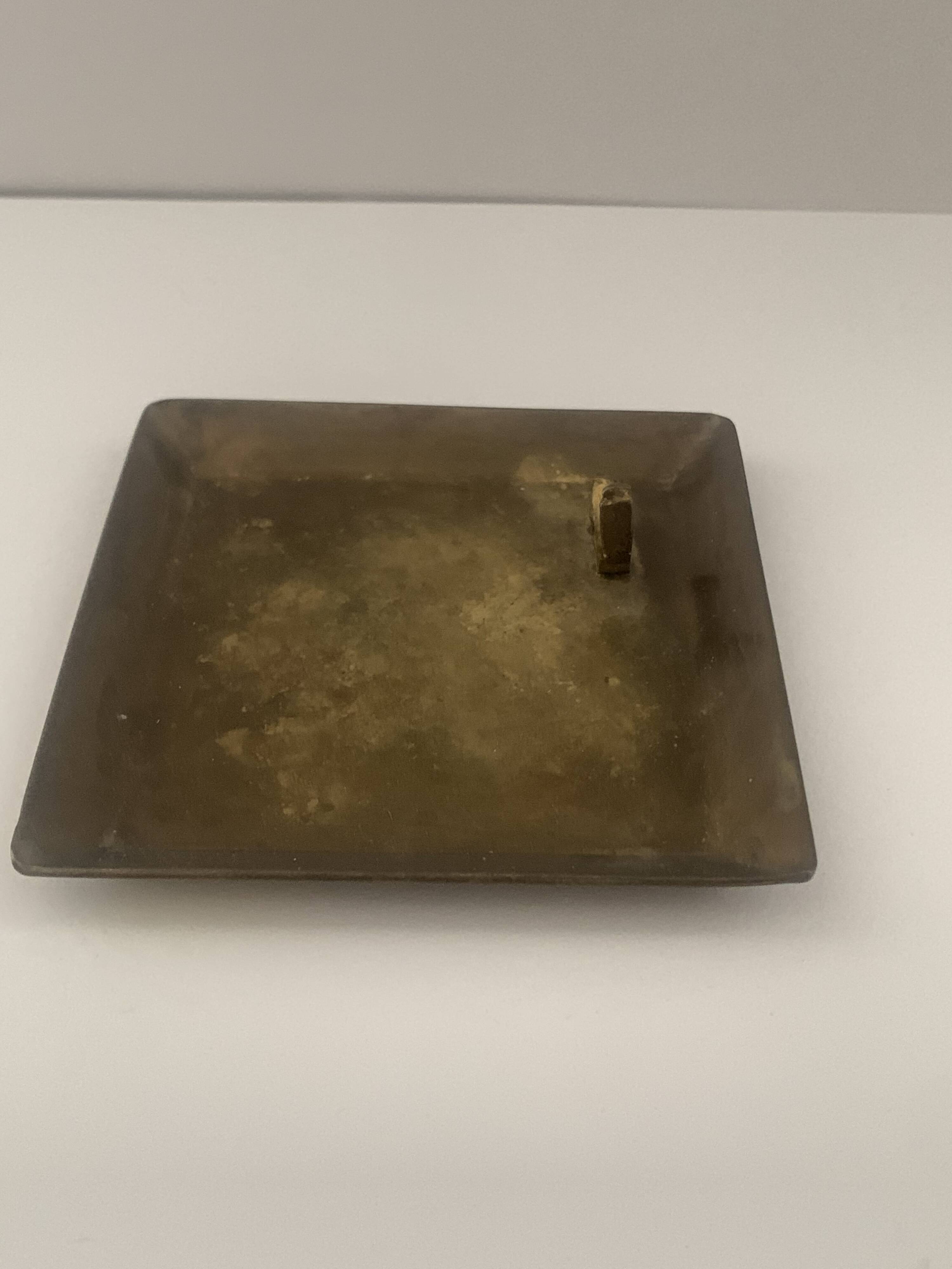 Schale Dish Tray Mod. 498 Georg von Mendelssohn Dresden Hellerau Bauhaus