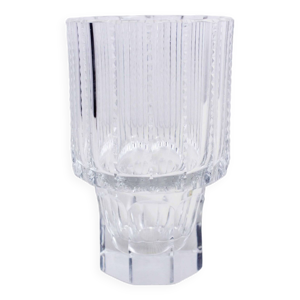 Vase vintage en cristal