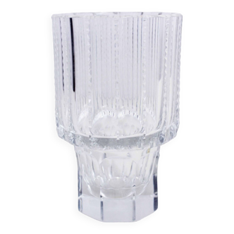 Vase vintage en cristal