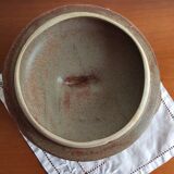 Pot with lid e-mail old sandstone of Vallauris - handmade