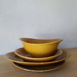 Salins Earthenware Dinner Service, Provence Model, 70'
