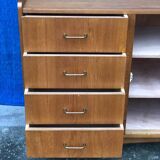 VINTAGE CHEST OF DRAWERS/STORAGE UNIT 1960