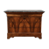 Commode d’époque Louis-Philippe en ronce de noyer, milieu du XIXe siècle
