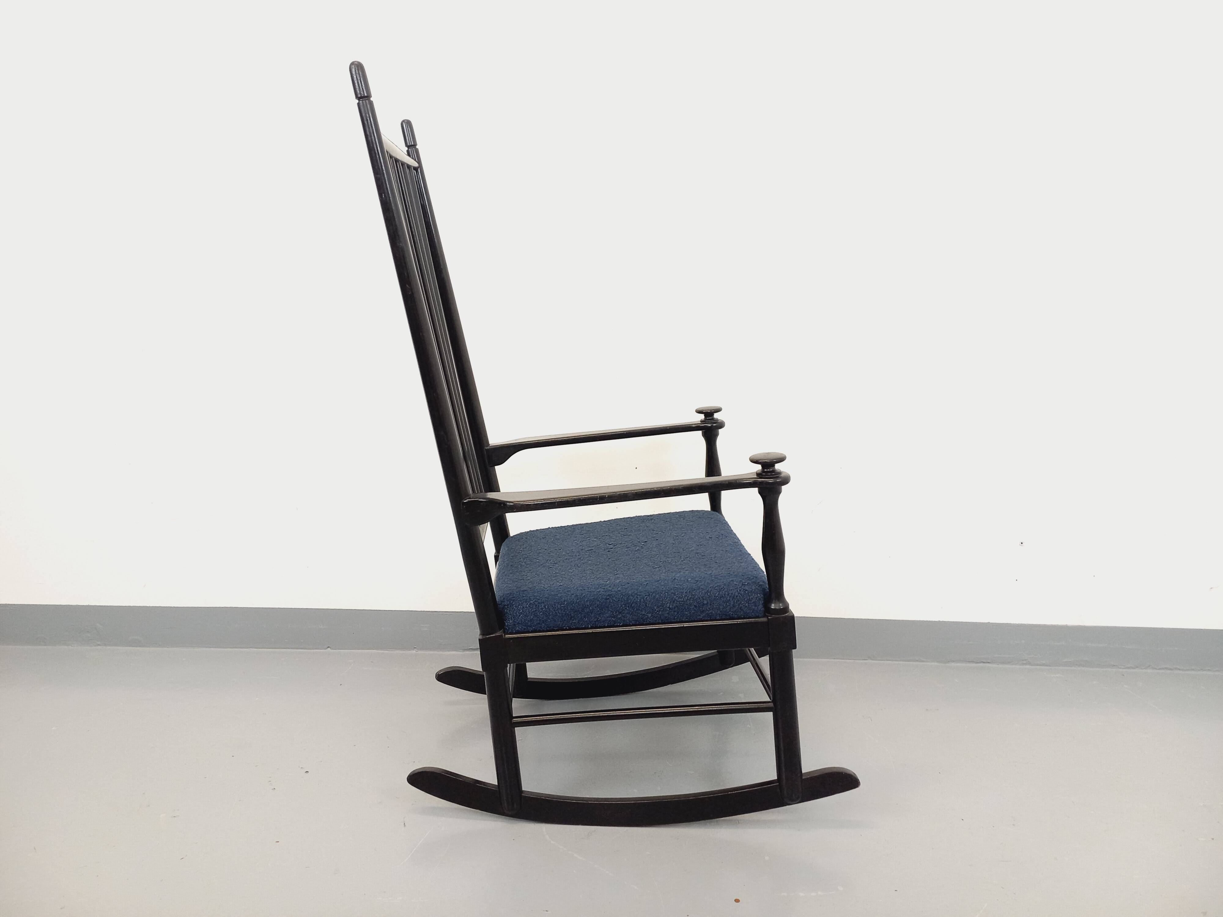 Swedish rocking chair by Karl Axel Adolfsson for Gemla, vintage