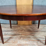 Art Deco period table with mahogany extensions around 1920