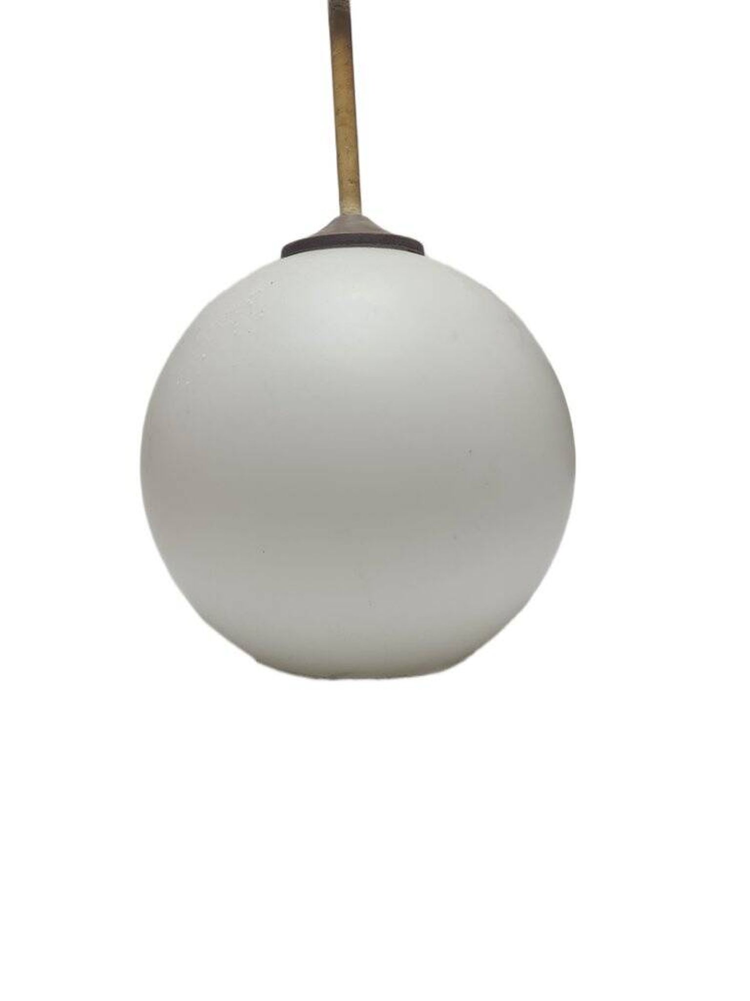 Vintage communist pendant lamp, Poland, 1970s