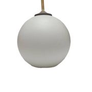 Vintage communist pendant lamp, Poland, 1970s