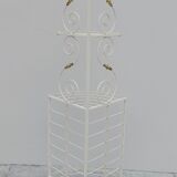Iron baker's corner shelf