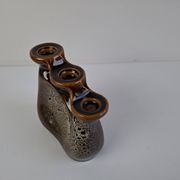 Mid-Century Modern Triple Candle Holder by Ditmar Urbach, Czechoslovakia, 1