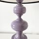 Vintage purple lacquered metal lamp from the 1970s