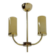 Brass Art Deco Bauhaus pendant / 1930s