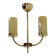 Brass Art Deco Bauhaus pendant / 1930s