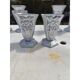 Set of aluminium vases from the 1930s.