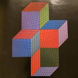 Poster Victor Vasarely - DYMM 7, 1982
