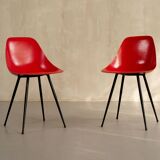 Pair of Fiberglass Chairs