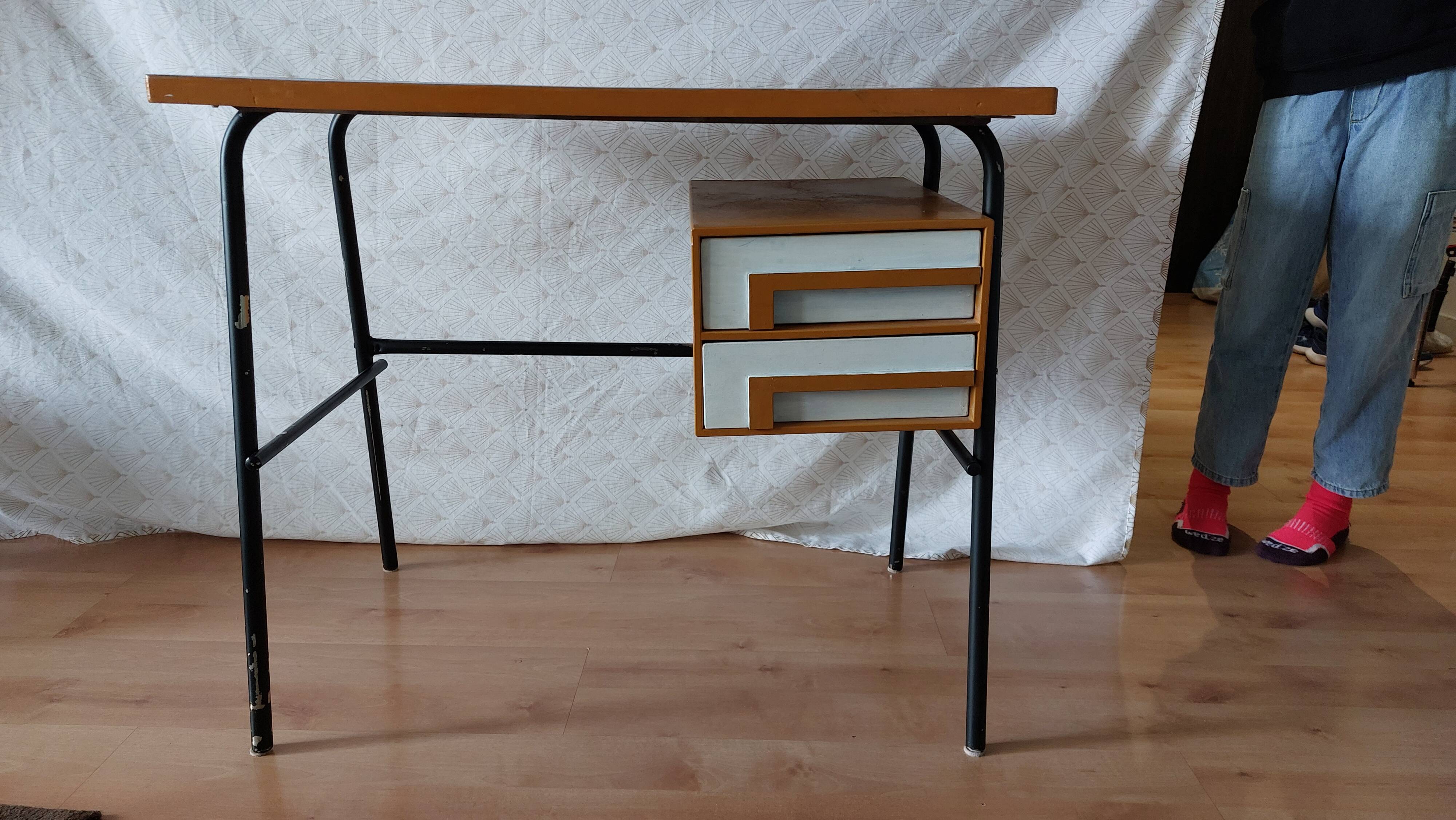 bureau vintage année 60